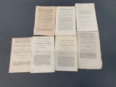 7 documents révolutionnaires concernant le département d'Eur…