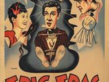 une vieille affiche de cinéma d'Éric Trac