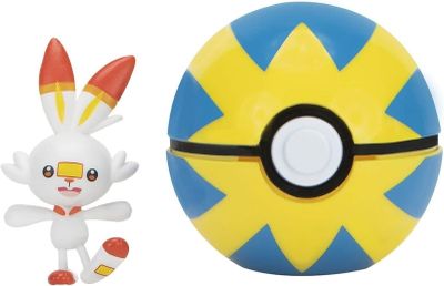 2018 / Pokémon Clip 'N' Go - Flambino (Scorbunny) et Ra…