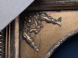 a close up of a clock with a clock face on it