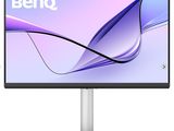 the benq monitor is shown on a white background