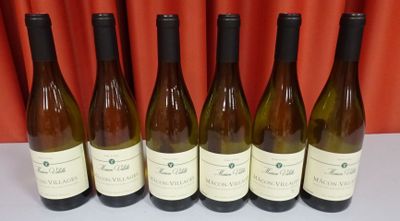 6 Bts vin bio Mâcon Villages. Maison Valette.