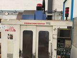 a machine that is sitting inside of a building