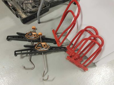 a lot of tools that are sitting on a table