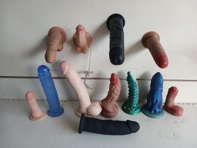 many different types of toys that are on the table