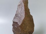a large rock that is sitting on a stand