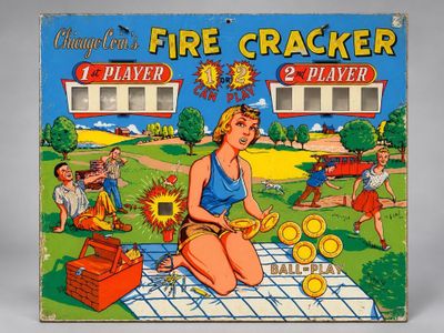 jeu de société vintage pour enfants sur le thème des pétards, datant du début du XXe siècle