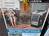 a box with a picture of a woman sitting in a chair