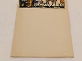 a picture of a book with a picture of a horse drawn carriage