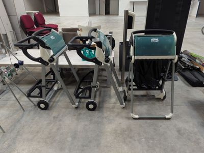 3 SUPPORTS SAC POUBELLE TORK avec dévidoir - Photo 1