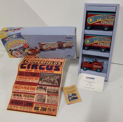 Corgi camion Chipperfields Circus année 1994
