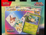 two pokemon trading cards in the package