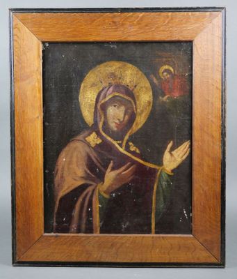 École du XVIIe siècle Vierge de l'annonciation