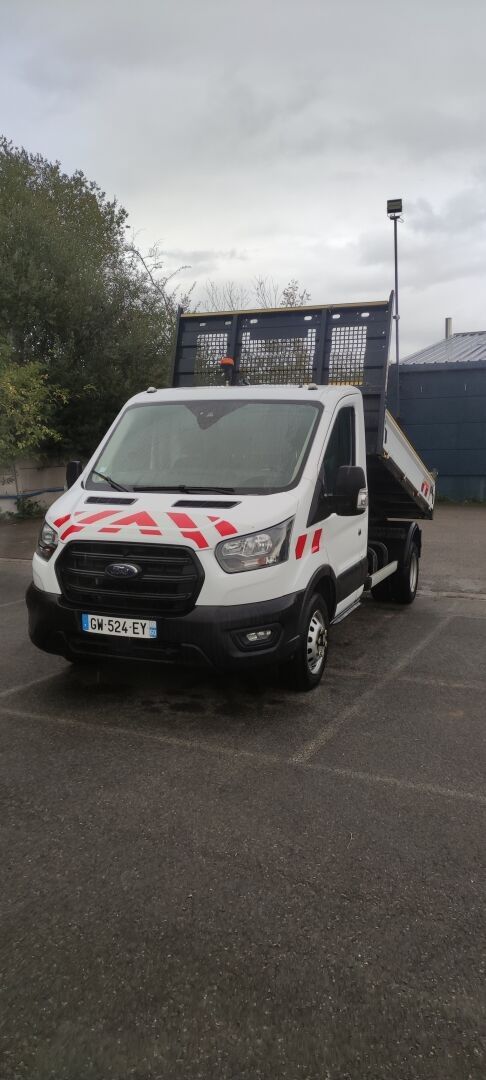 FORD TRANSIT CHC P350 L5 2.0 ECOBLUE 165 S&S TREND BENNE - G…