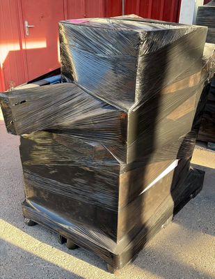 a stack of boxes sitting on top of a pallet