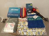 a lot of items that are sitting on the floor