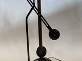 an image of a lamp that is on a table