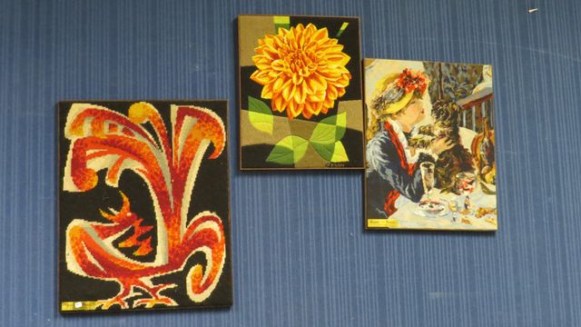 Lot de 3 canevas