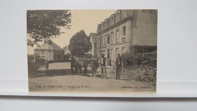 La Courtine : Route de la Gare (Dumousset A 32). TBE. Carte très ...