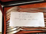 a piece of paper with a note on it in a case