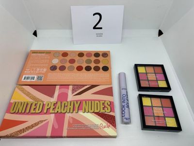 a close up of a box of makeup on a table
