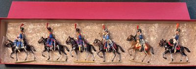 Plomb Lucotte Empire 6 cavaliers état neuf