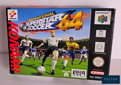 a box with a picture of a soccer game on it