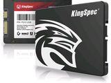 a close up of a kingston ssd with a sticker on it