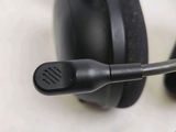 a close up of a pair of headphones on a table