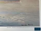 a picture of a painting of a boat in the water