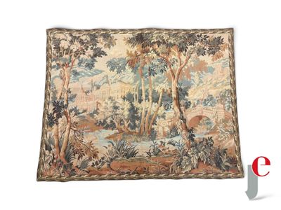 a close up of a tapestry hanging on a wall