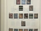 a picture of an open book with stamps on it