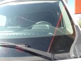 a car that has a windshield wiper on it