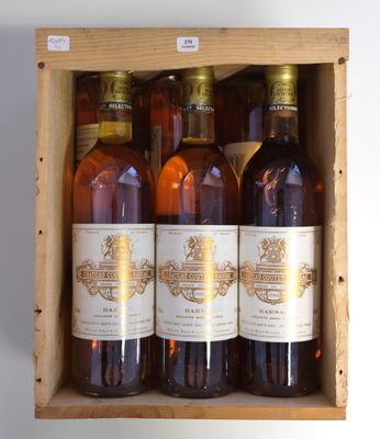 6 B - CHATEAU COUTET, Barsac, 1988.