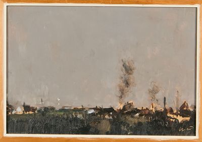 Patrick SPRIET (1925-1999) ? "Paysage"