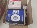 a box with a camera inside of it sitting on a table
