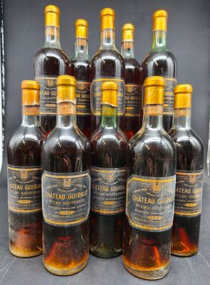 10 Bts CHATEAU GUIRAUD(B a mieux(efs,ea,ca) 1 GCC Sauternes …