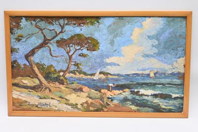une image d'un tableau sur le mur d'une pièce