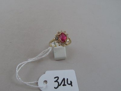 a tag with a picture of a ring on it