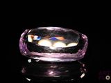 a purple ring with a picture of a cat inside of it