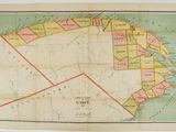 an old map of the city of ganse, new york