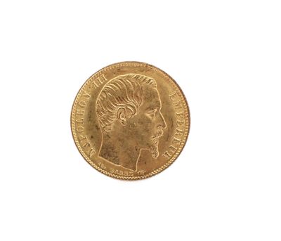 l'image d'une pièce d'or sur laquelle figure le visage d'une femme