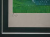 a picture of a picture of a green and blue landscape