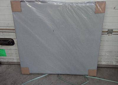 Tête de lit EMMA SELECT , gris clair, dimensions: 100x110cm …