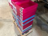 a lot of boxes stacked on top of each other on a pallet