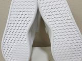 adidas superstar shoes in white with black stripes and white soles