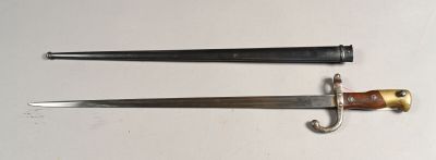 FRANCE. Epée baïonnette 1874 Gras, lame « Mre d'Armes de St …
