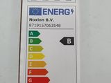 a close up of a white box with a label on it