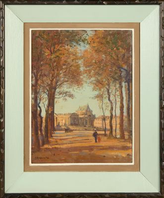 Victor BRUGAIROLLES (1869-1936). Versailles et sa chapelle. …