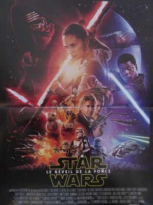 une affiche du film « Star Wars : Le Réveil de la Force »